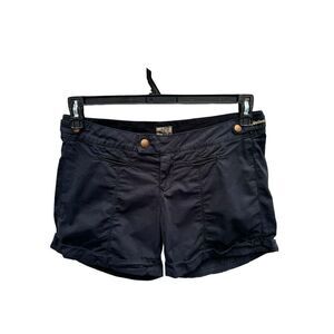 Gold Sign Virtue Navy Women Shorts Size 28